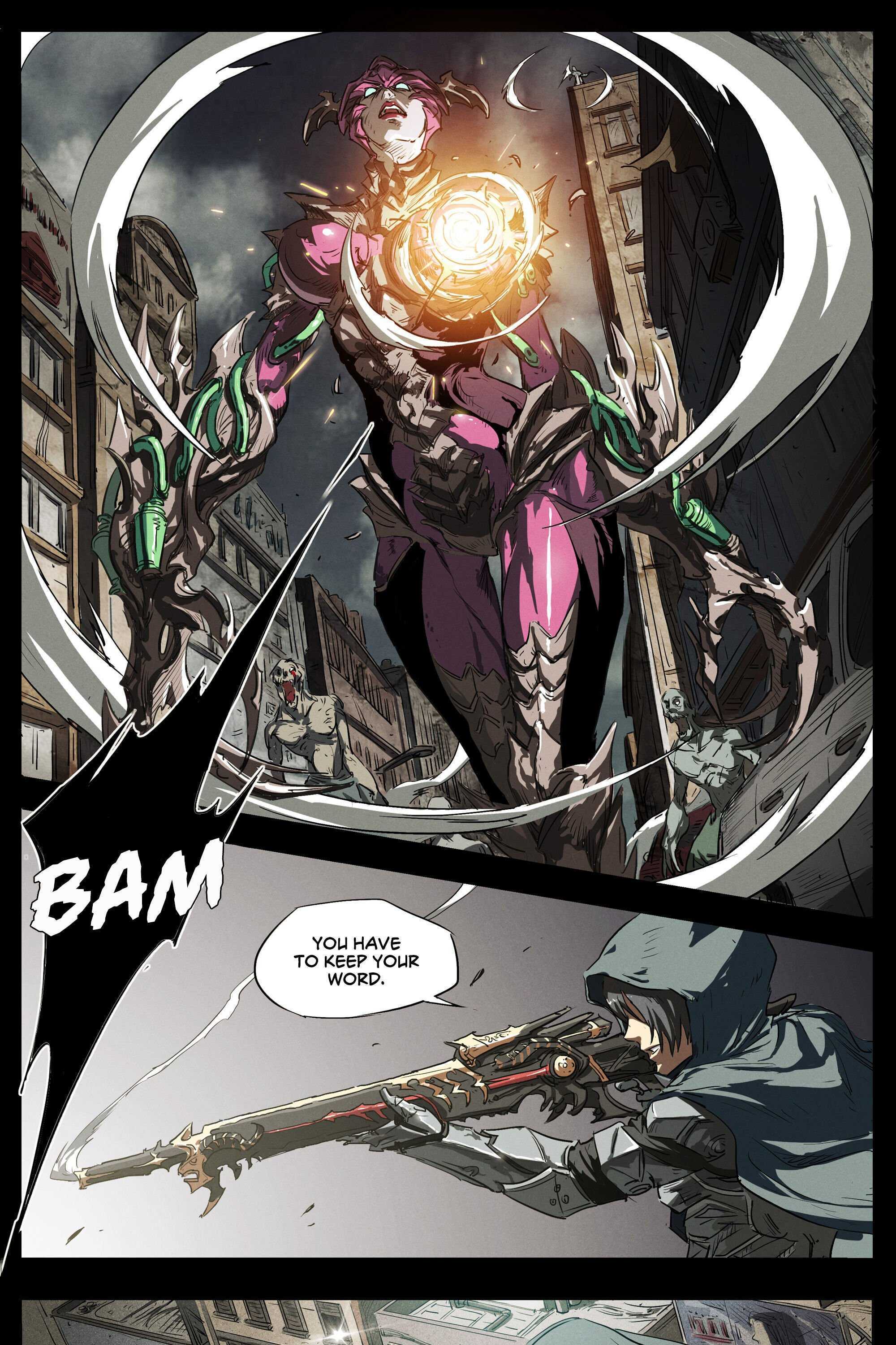 Read Blood Strike- Death God’s Game Manga Online