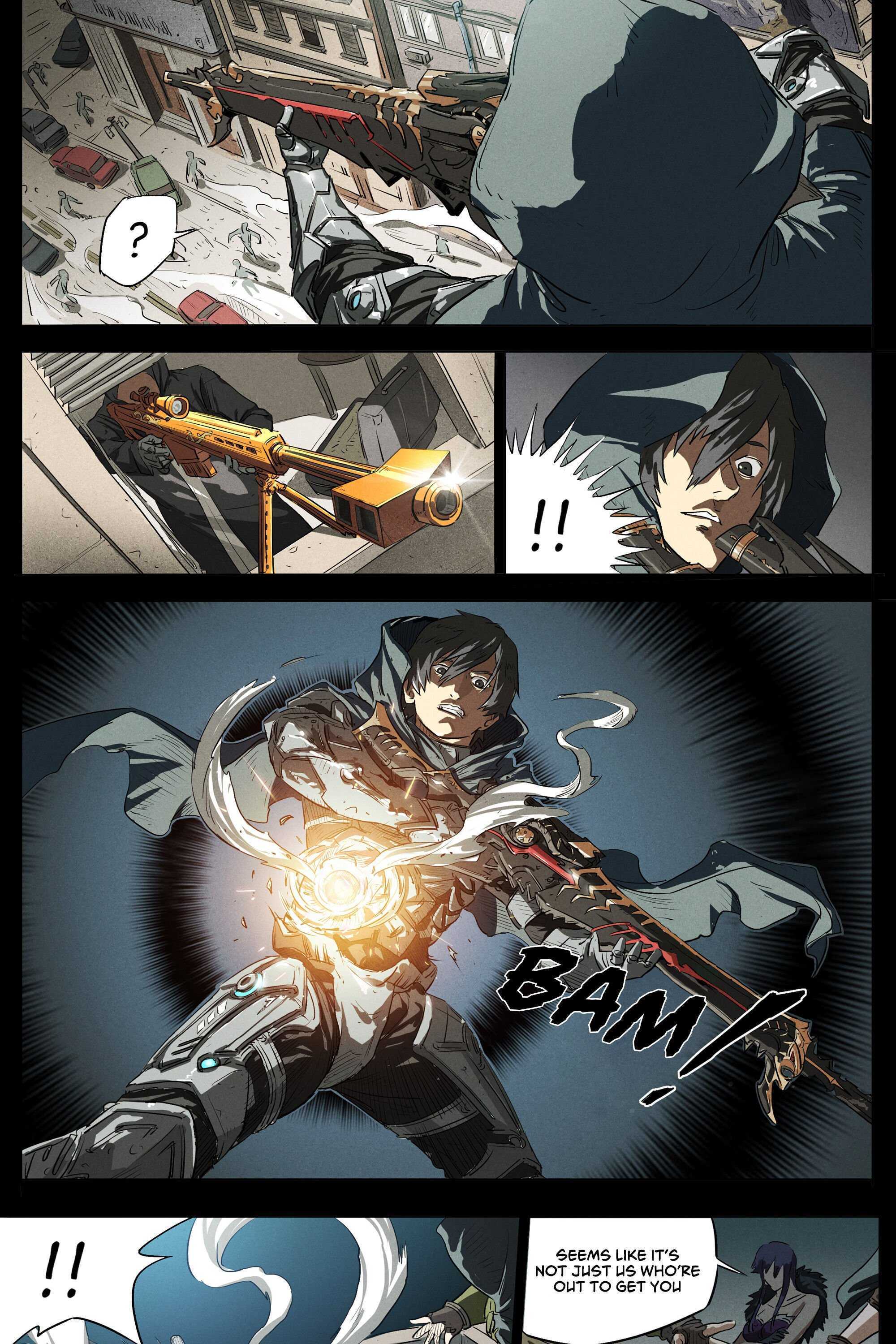 Read Blood Strike- Death God’s Game Manga Online