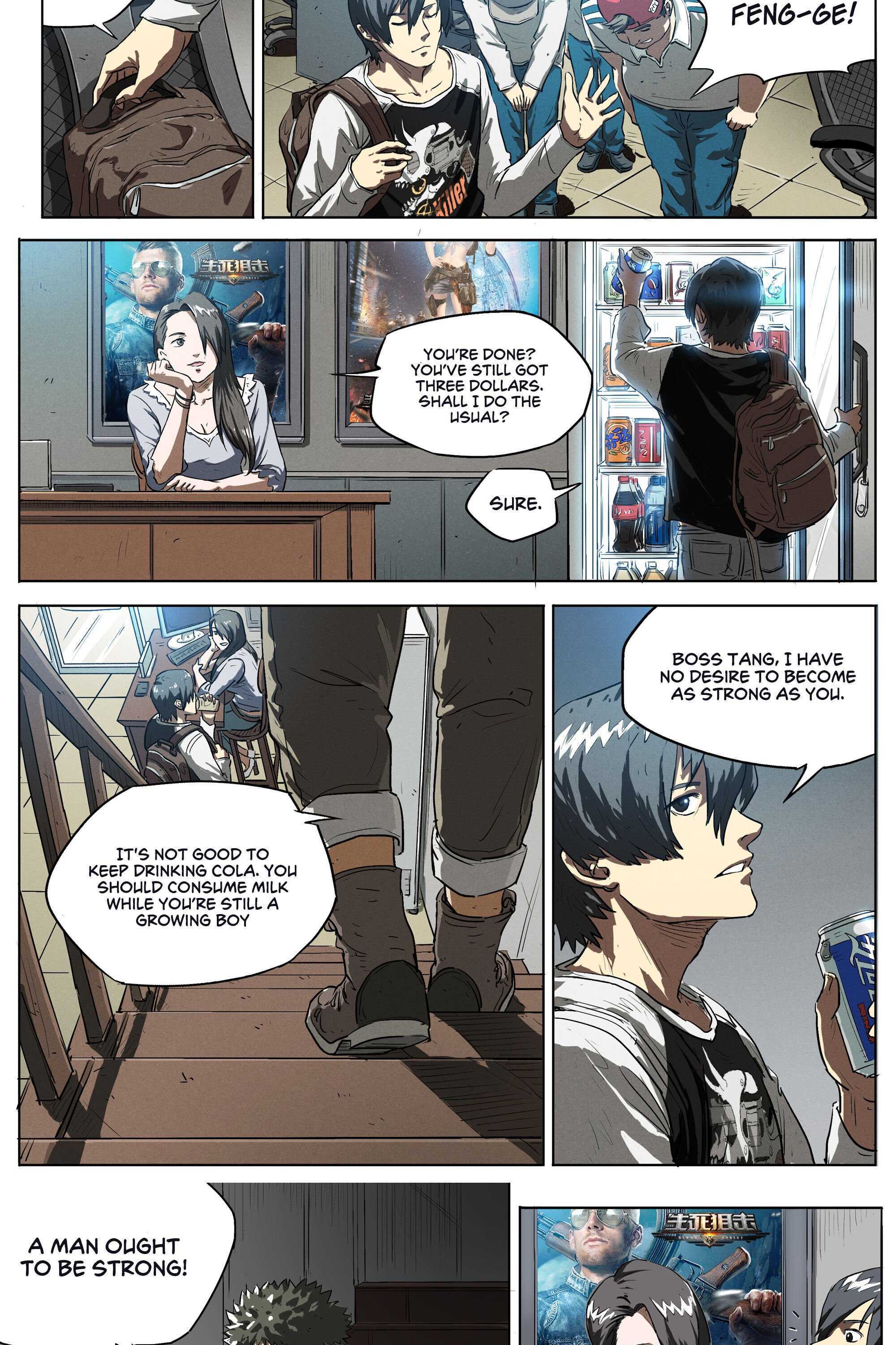 Read Blood Strike- Death God’s Game Manga Online