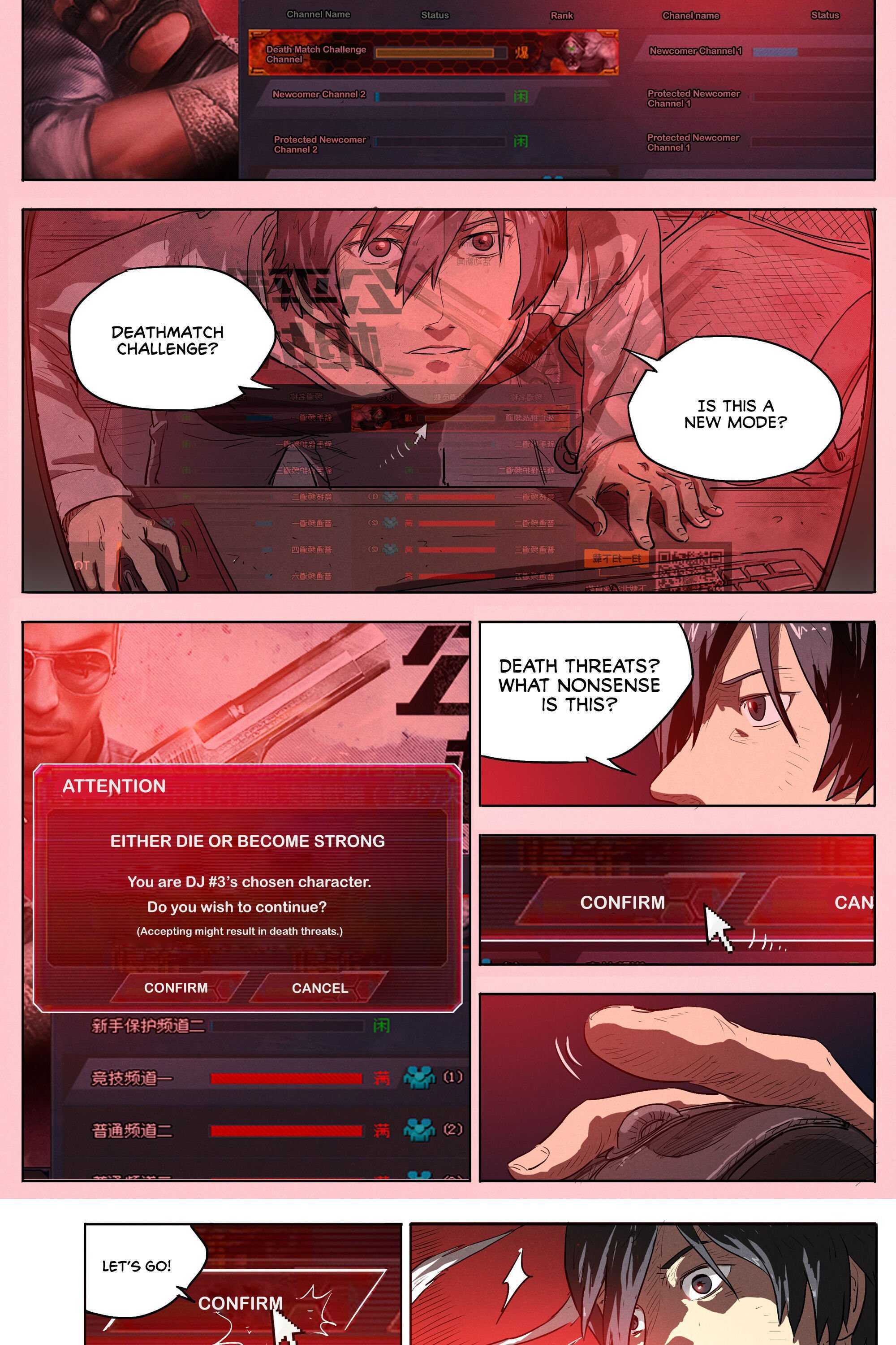 Read Blood Strike- Death God’s Game Manga Online