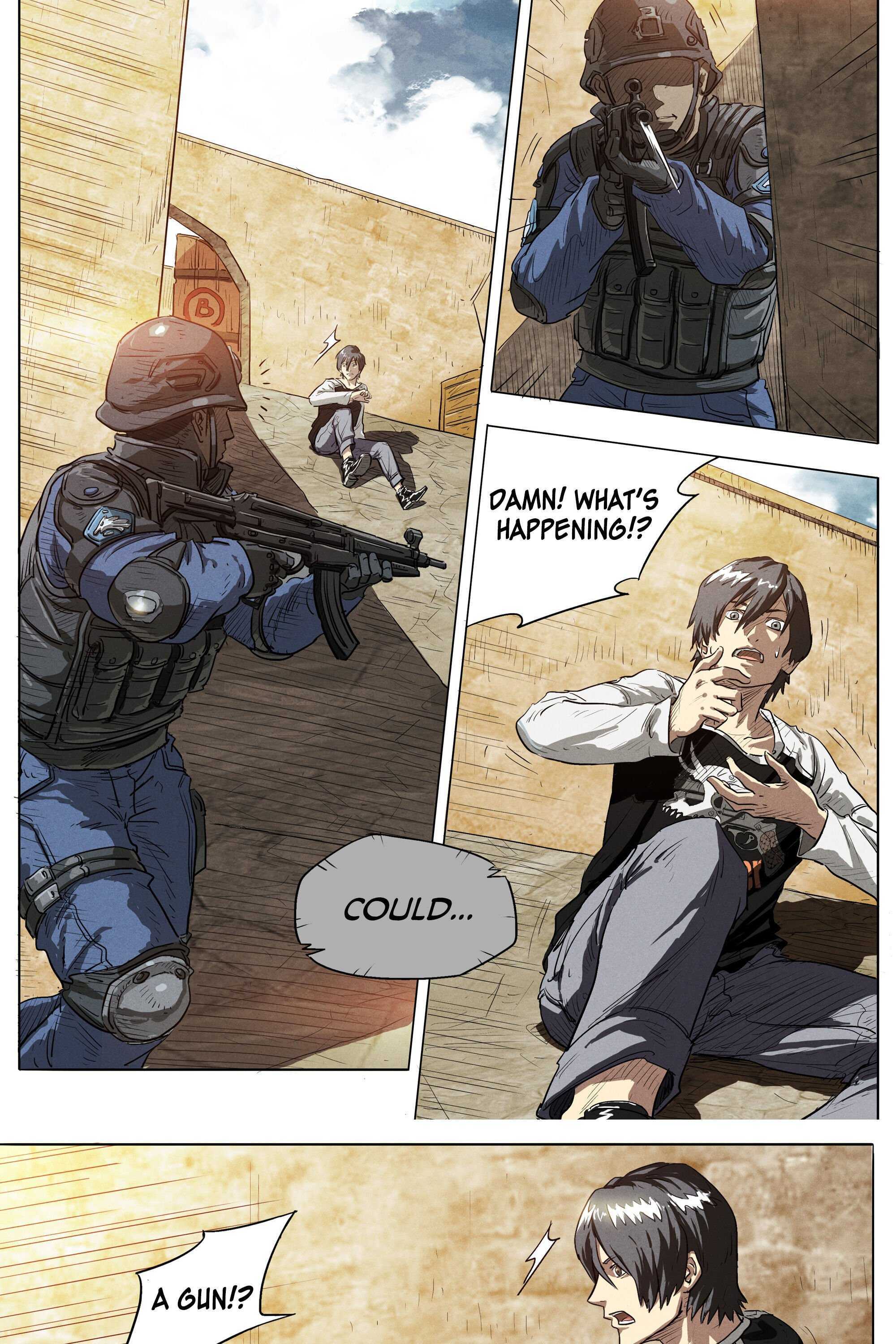 Read Blood Strike- Death God’s Game Manga Online