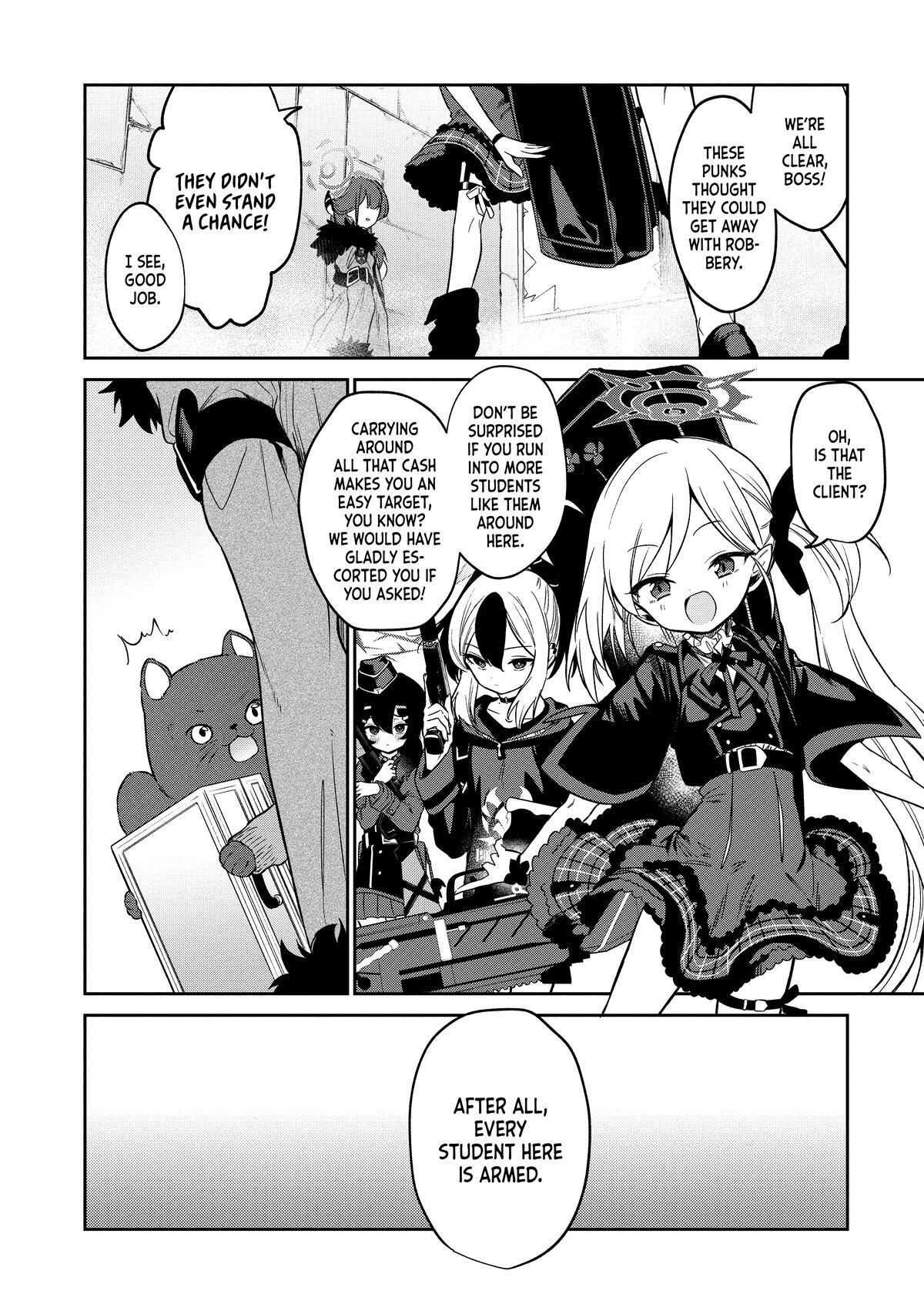 Read Blue Archive - Problem Solver 68 Business Diary Manga Online