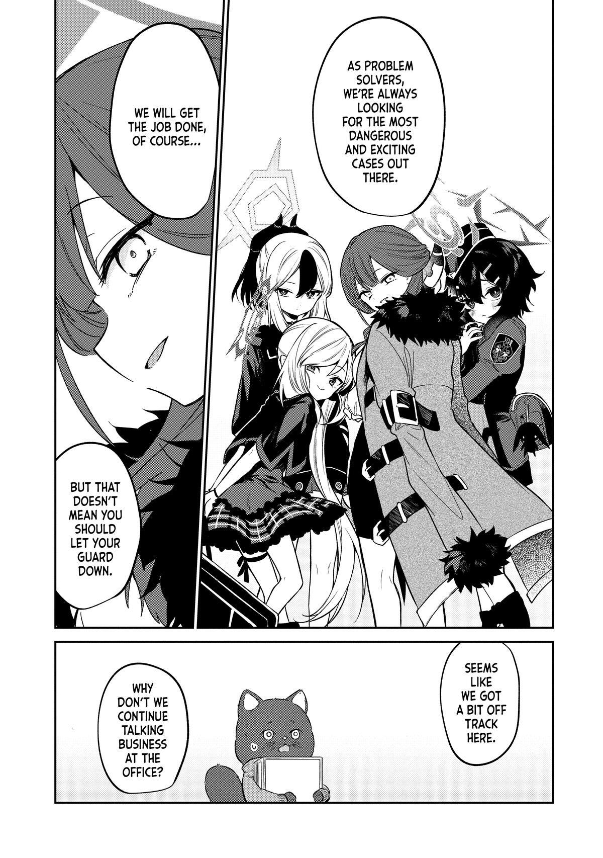 Read Blue Archive - Problem Solver 68 Business Diary Manga Online