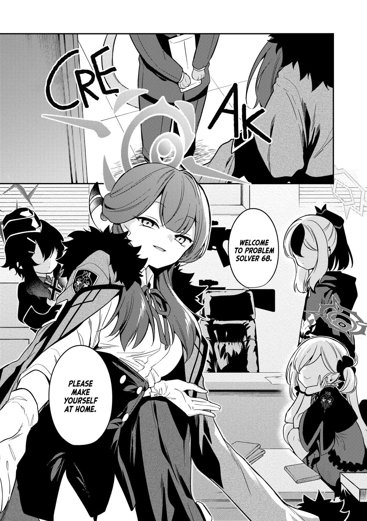 Read Blue Archive - Problem Solver 68 Business Diary Manga Online