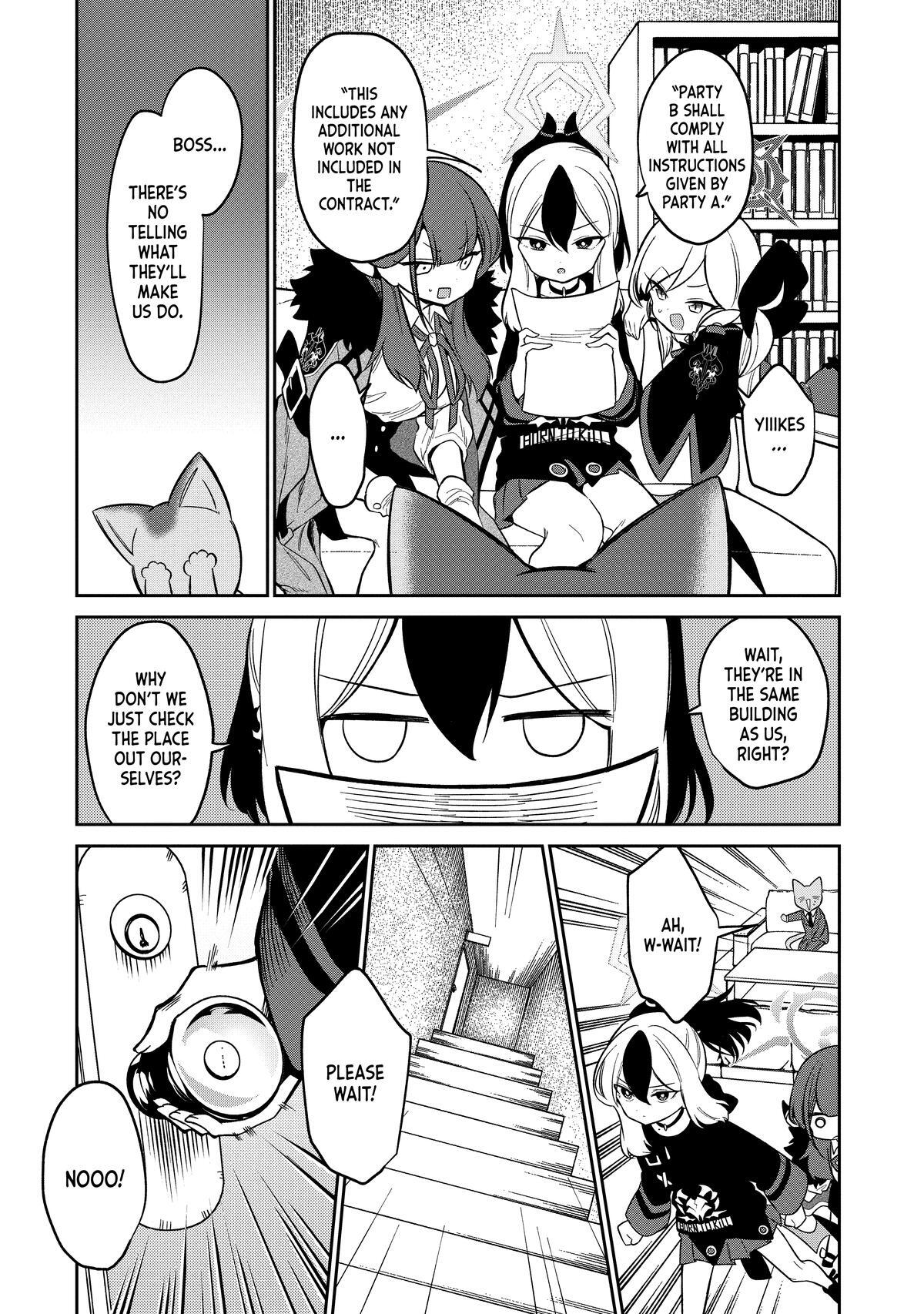 Read Blue Archive - Problem Solver 68 Business Diary Manga Online