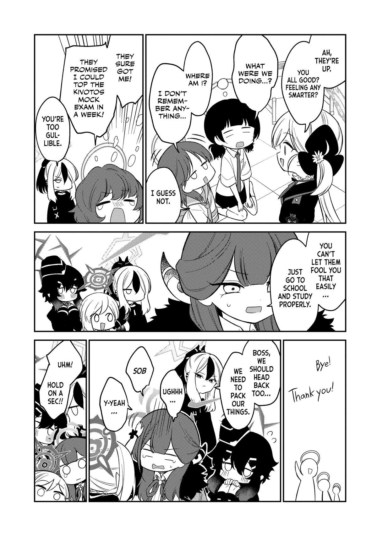 Read Blue Archive - Problem Solver 68 Business Diary Manga Online