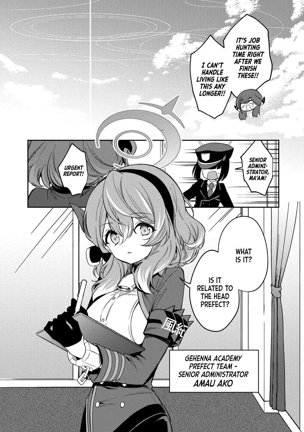 Read Blue Archive - Problem Solver 68 Business Diary Manga Online