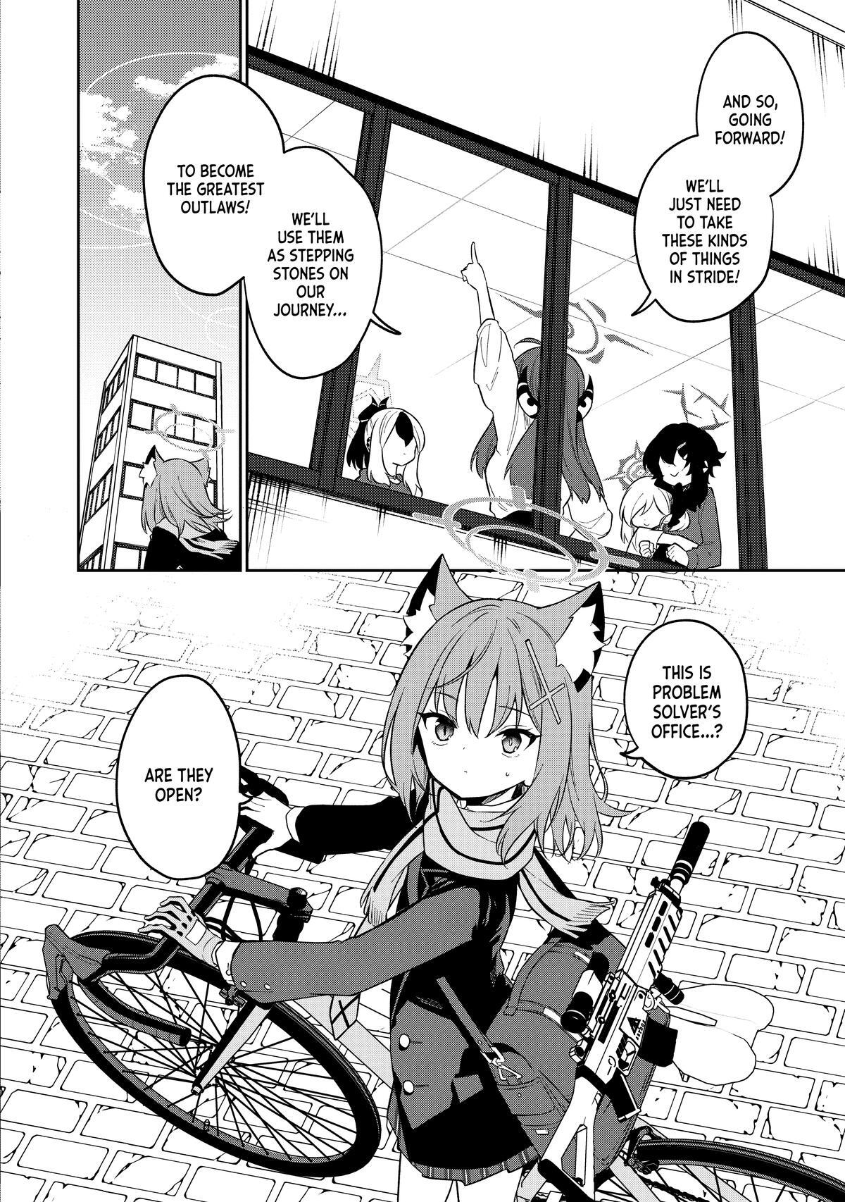 Read Blue Archive - Problem Solver 68 Business Diary Manga Online