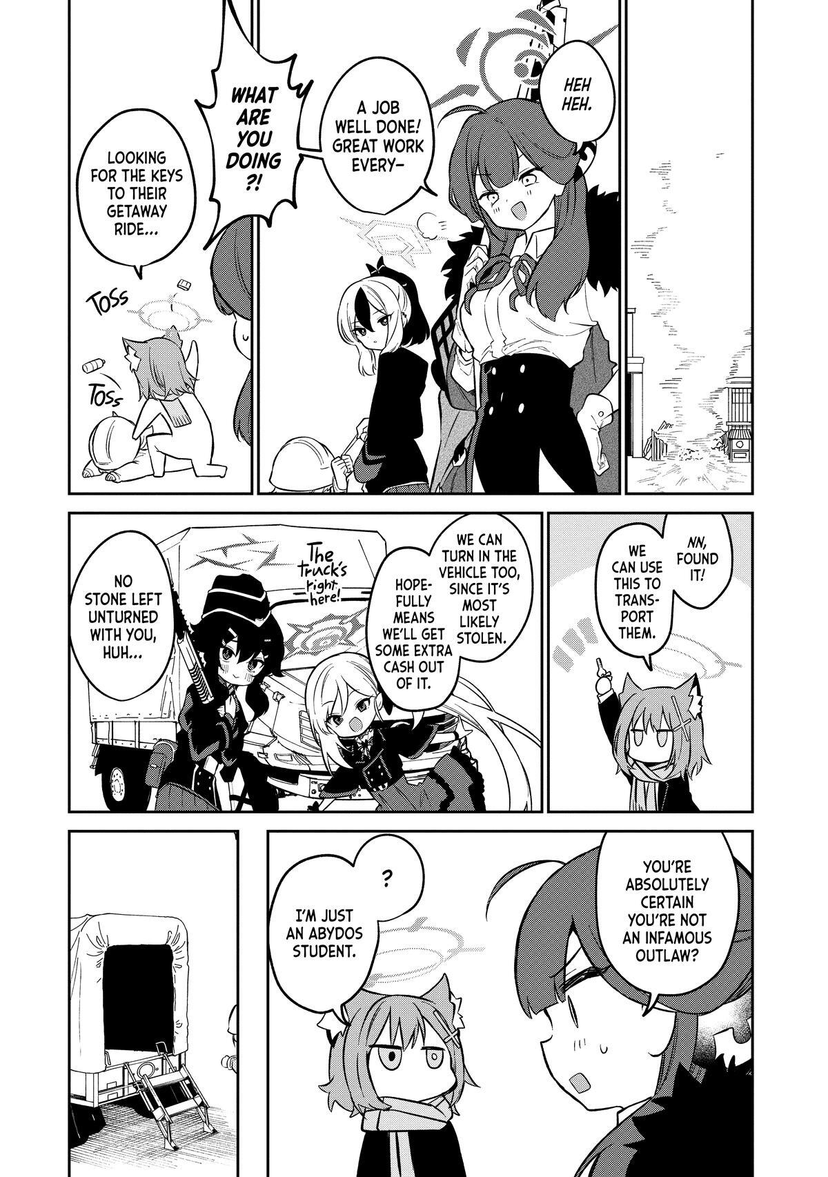 Read Blue Archive - Problem Solver 68 Business Diary Manga Online