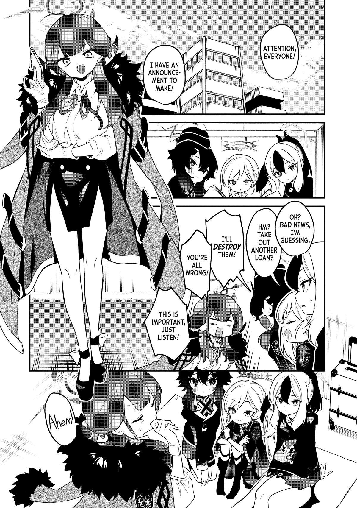 Read Blue Archive - Problem Solver 68 Business Diary Manga Online