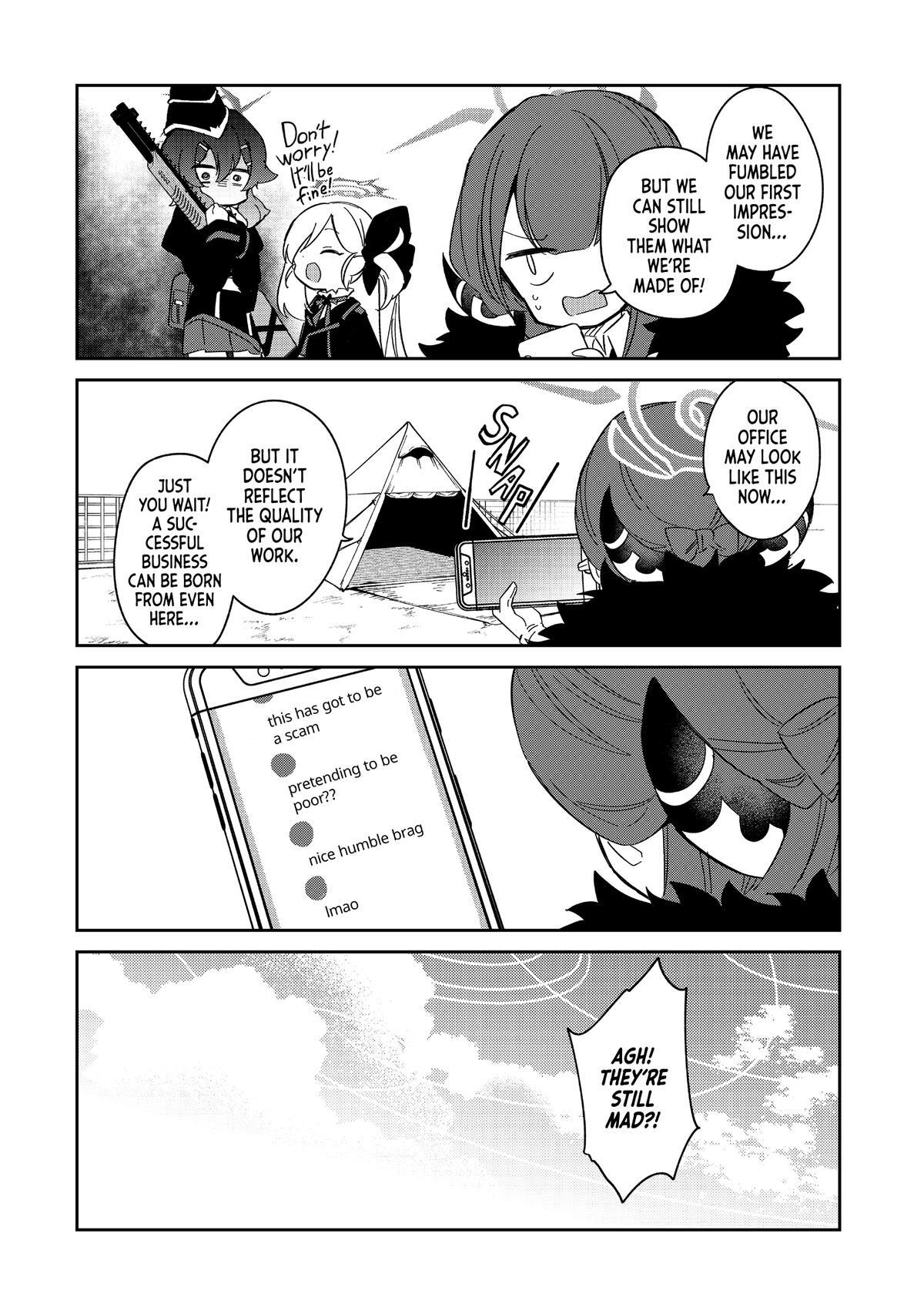 Read Blue Archive - Problem Solver 68 Business Diary Manga Online