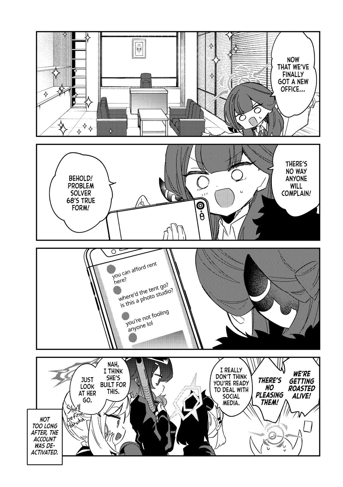 Read Blue Archive - Problem Solver 68 Business Diary Manga Online