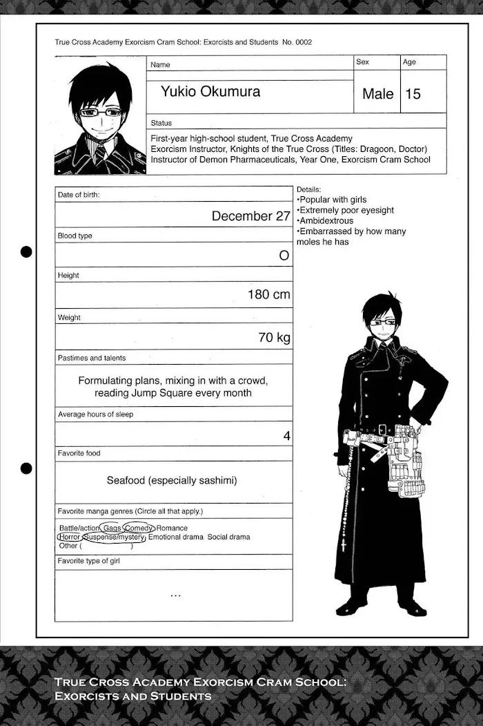 Read Blue Exorcist Manga Online