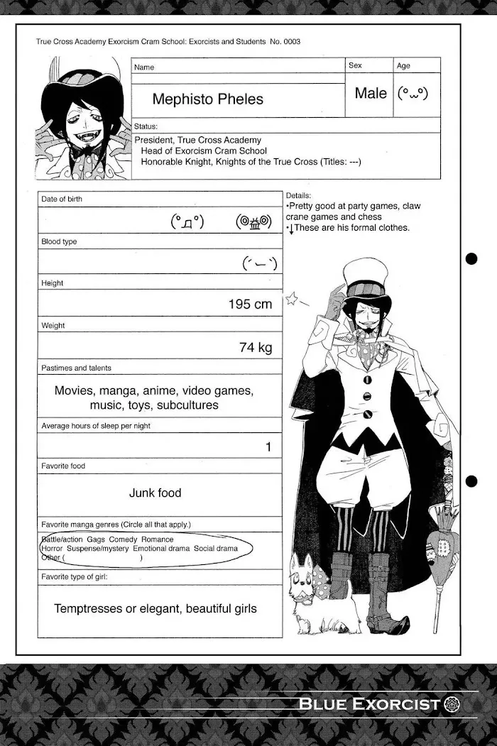 Read Blue Exorcist Manga Online