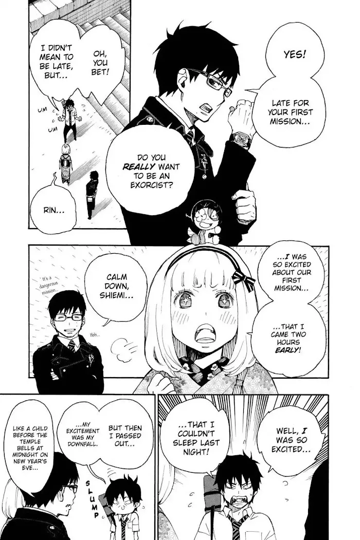 Read Blue Exorcist Manga Online