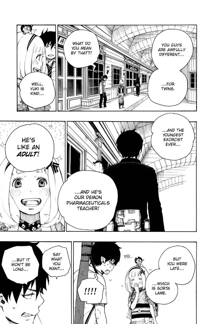 Read Blue Exorcist Manga Online