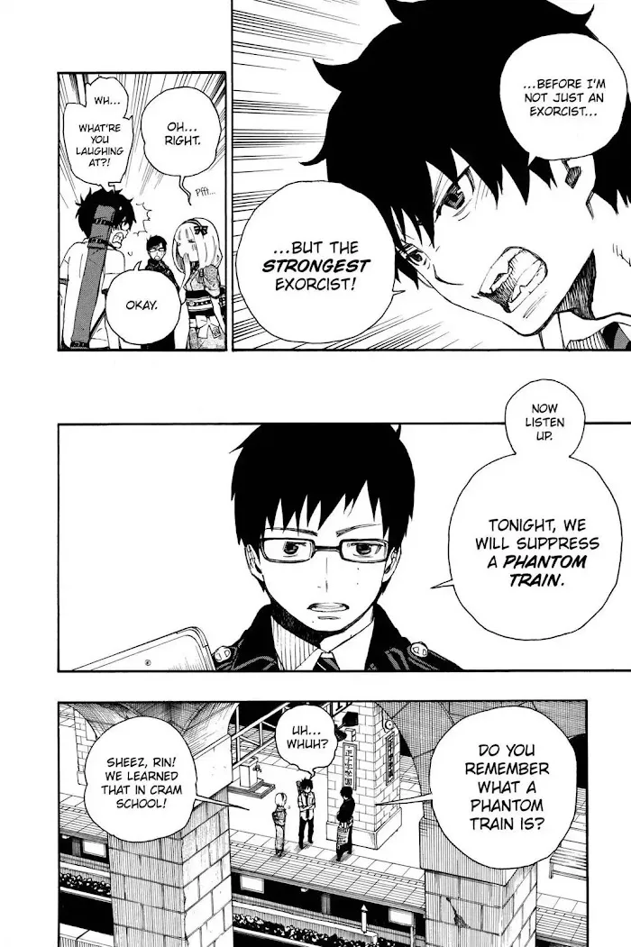 Read Blue Exorcist Manga Online