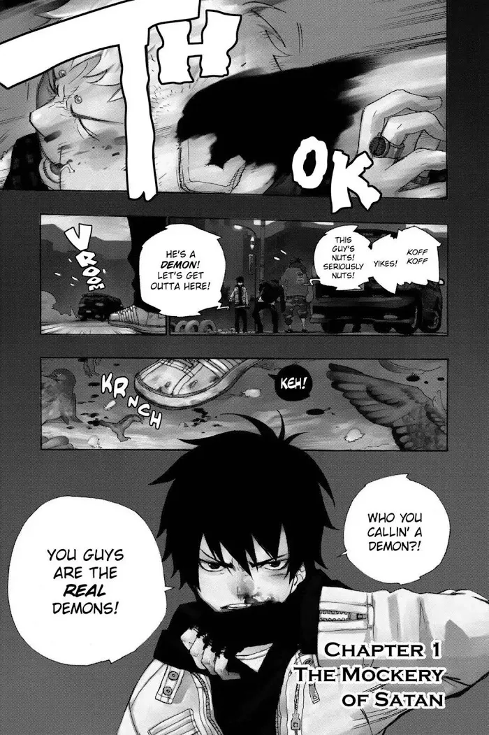 Read Blue Exorcist Manga Online