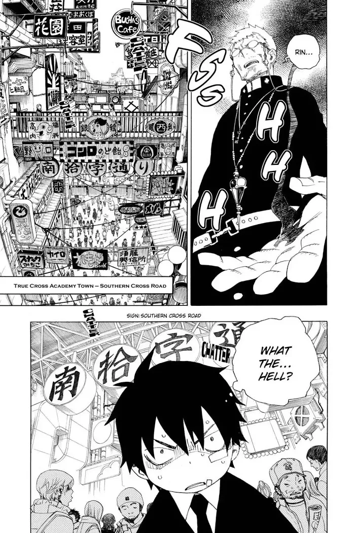 Read Blue Exorcist Manga Online