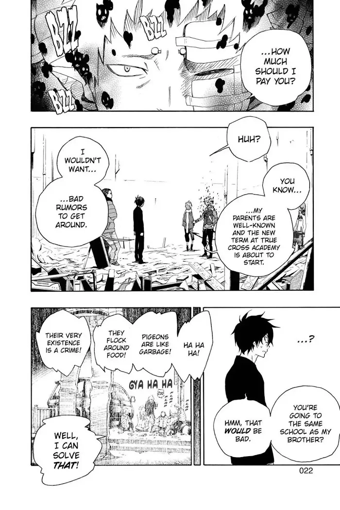 Read Blue Exorcist Manga Online