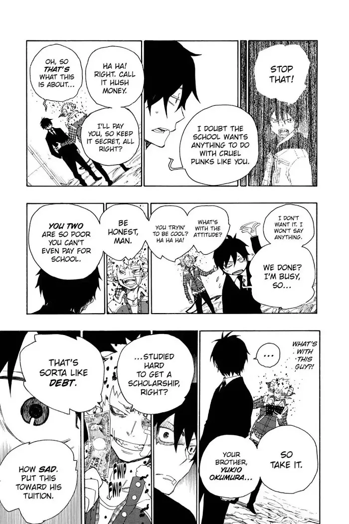 Read Blue Exorcist Manga Online