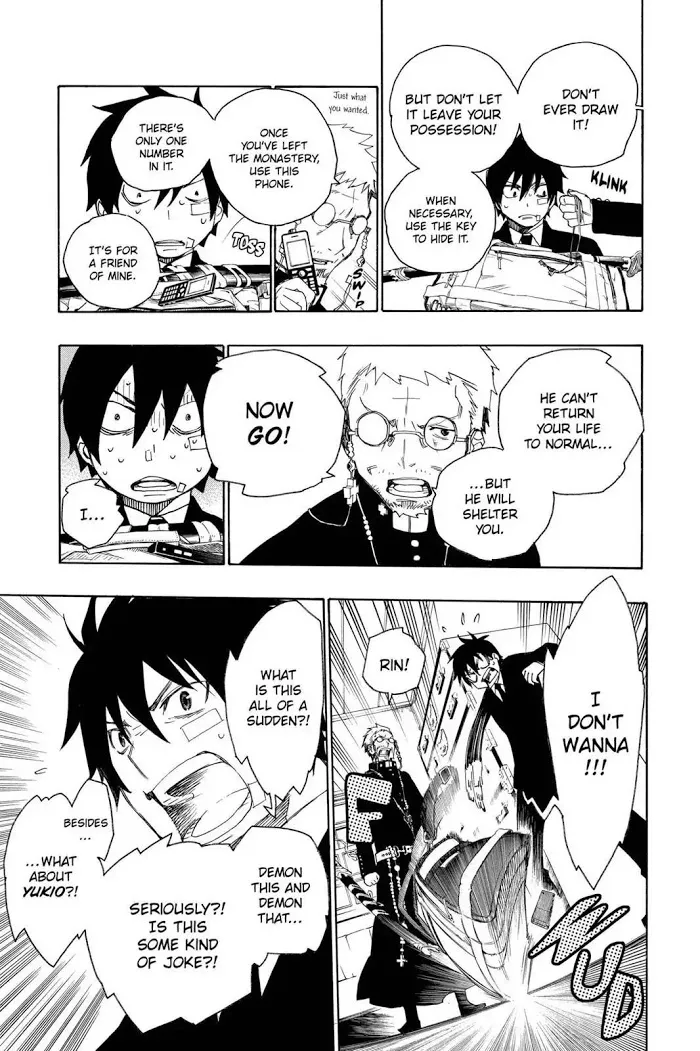 Read Blue Exorcist Manga Online