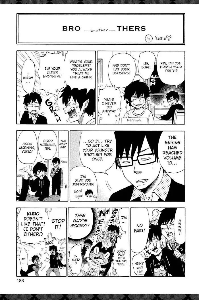 Read Blue Exorcist Manga Online