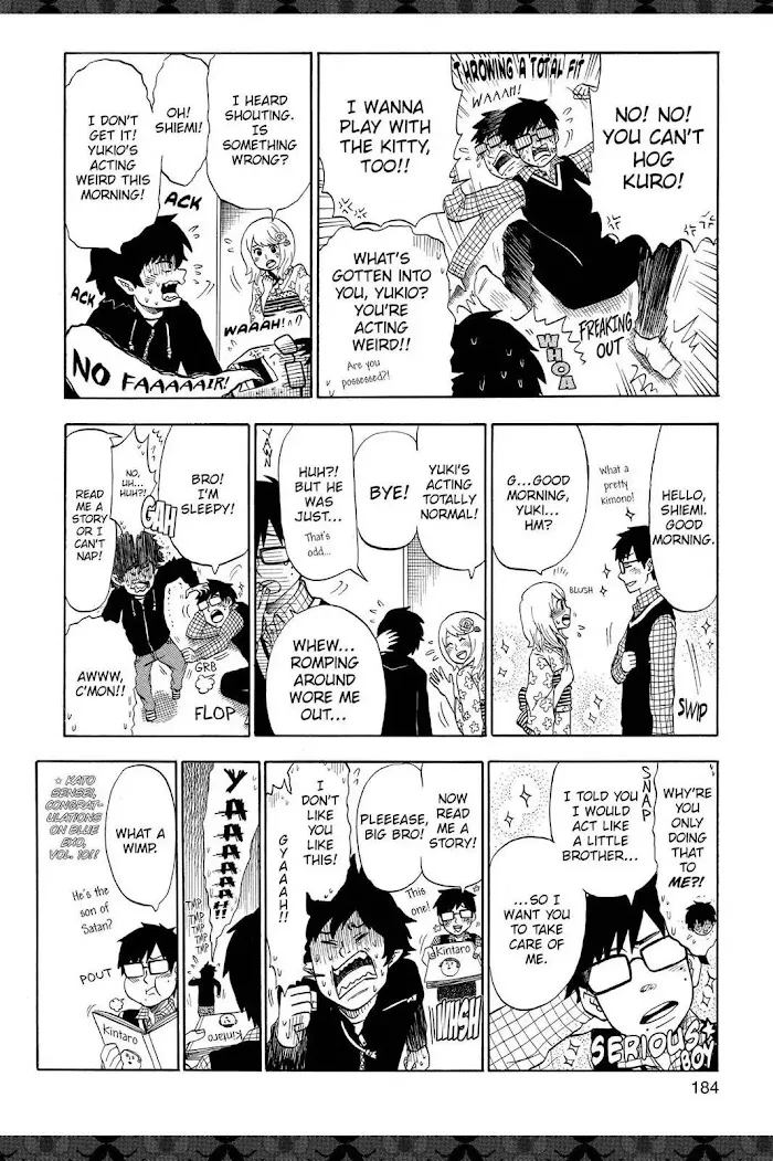 Read Blue Exorcist Manga Online
