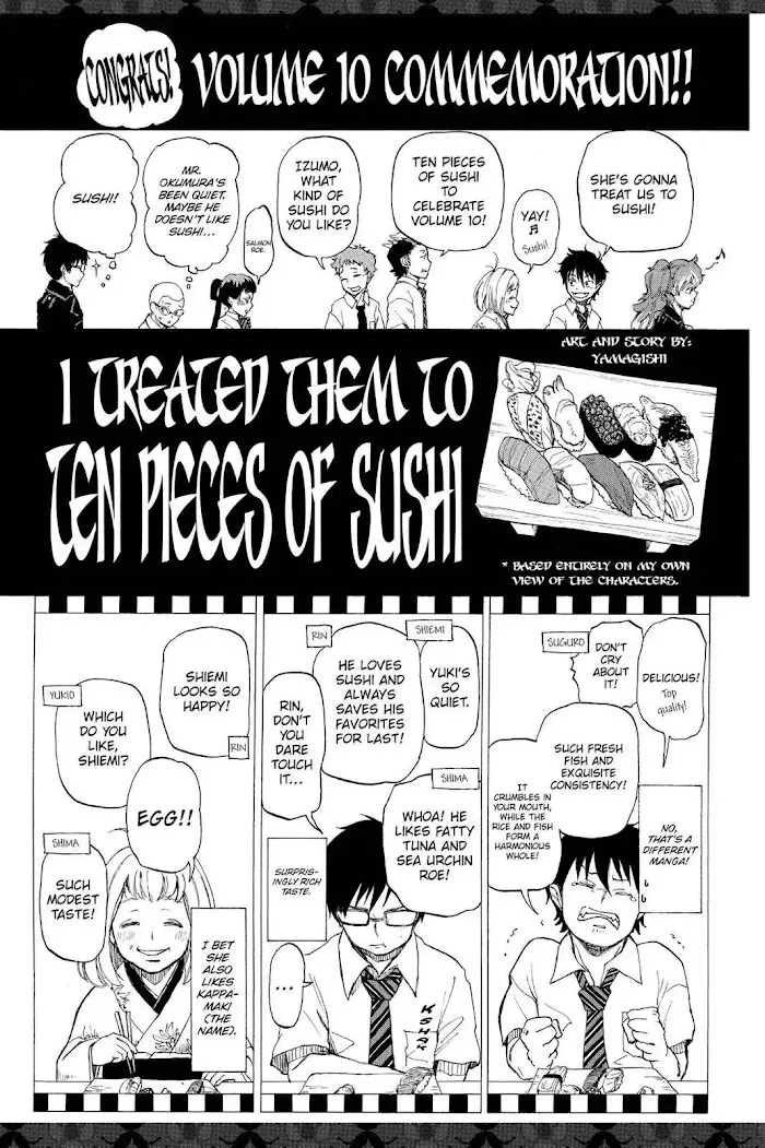 Read Blue Exorcist Manga Online