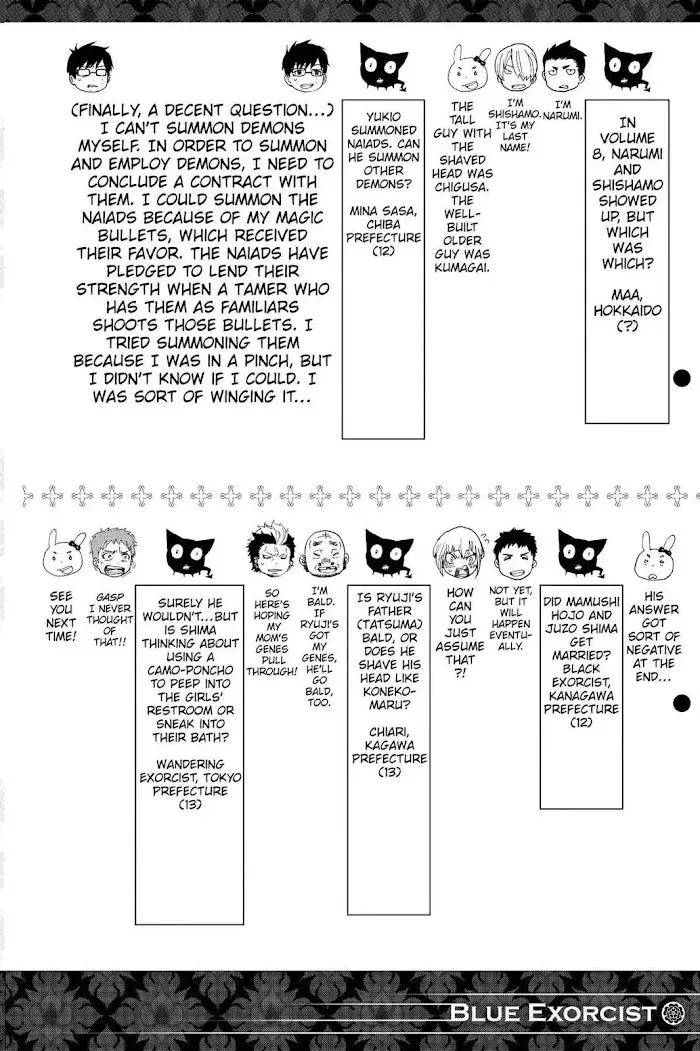 Read Blue Exorcist Manga Online
