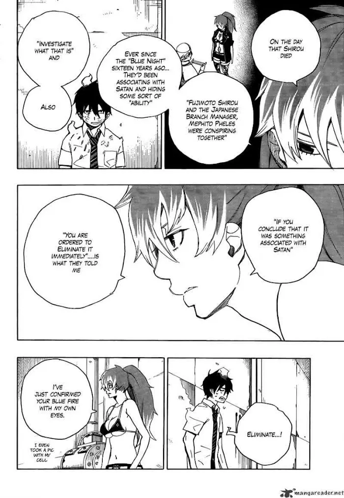 Read Blue Exorcist Manga Online