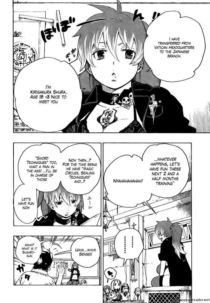 Read Blue Exorcist Manga Online