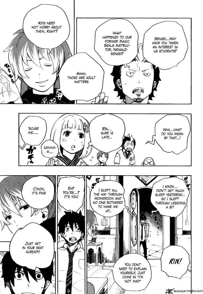Read Blue Exorcist Manga Online