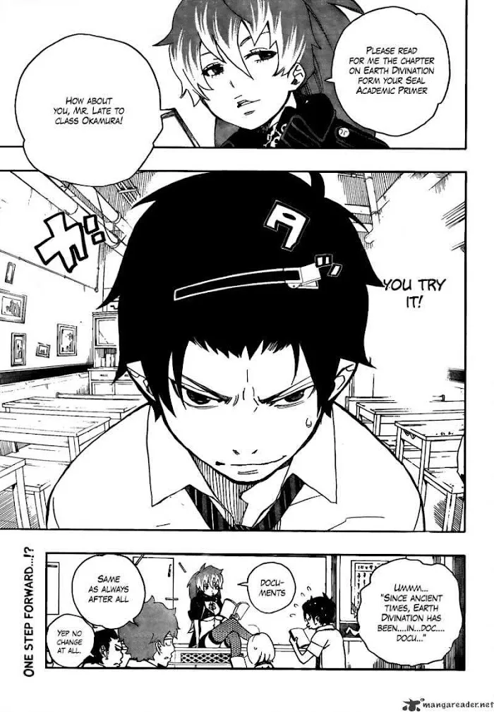 Read Blue Exorcist Manga Online