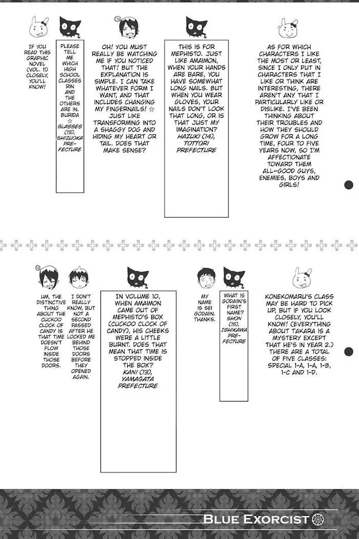 Read Blue Exorcist Manga Online