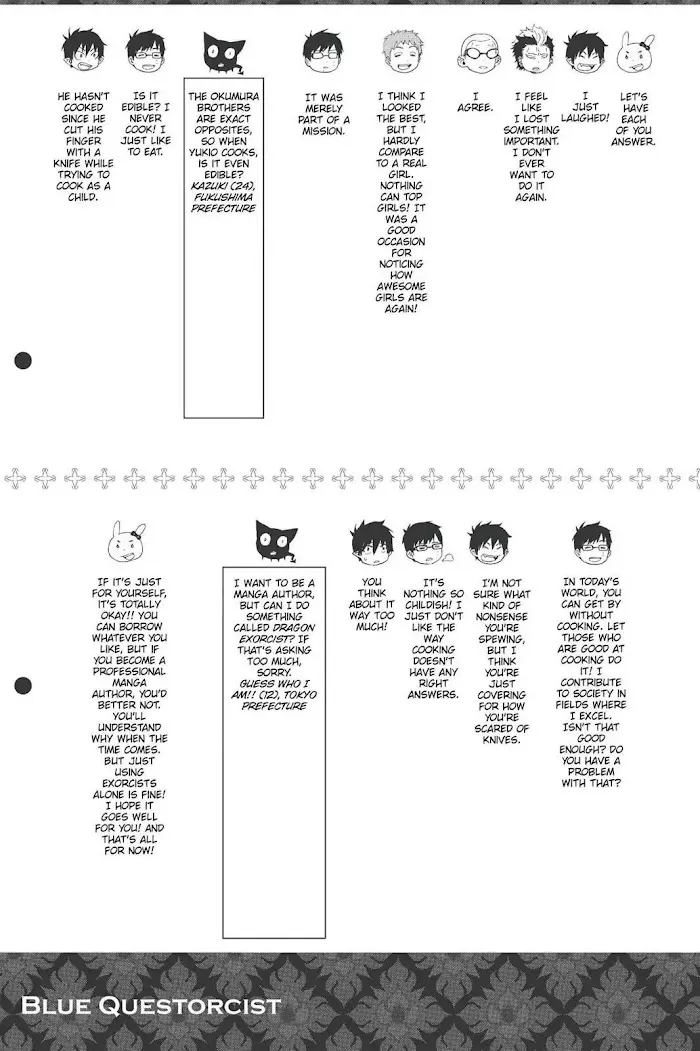 Read Blue Exorcist Manga Online