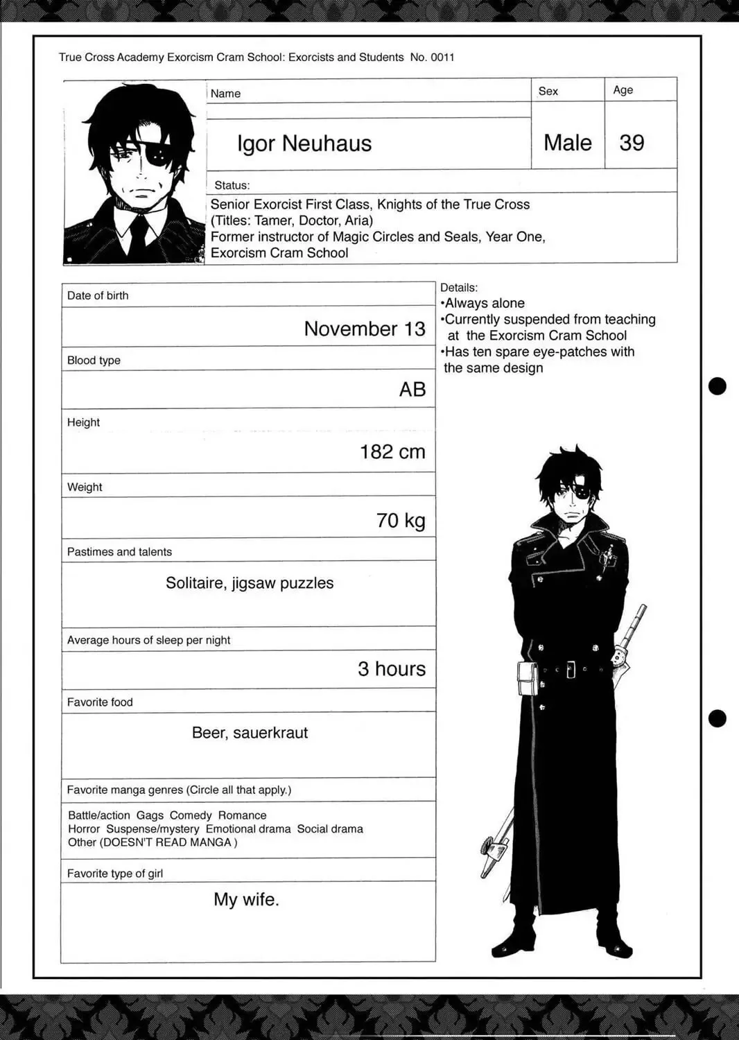 Read Blue Exorcist Manga Online