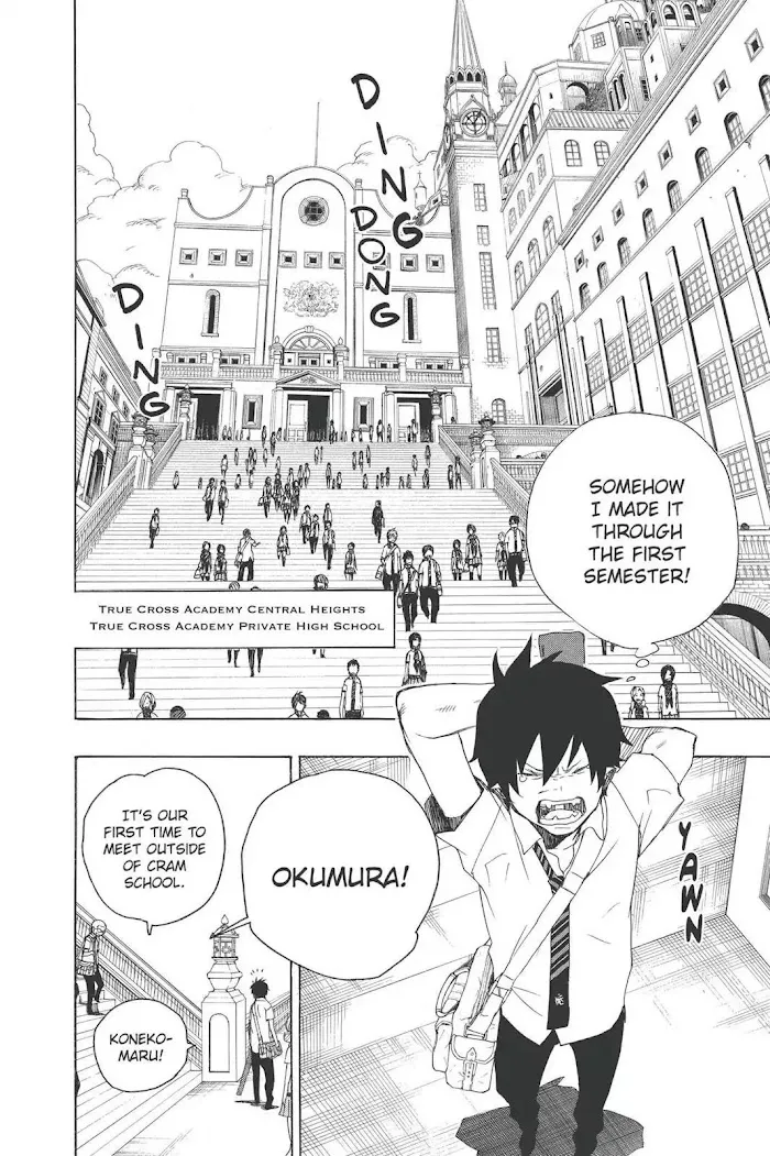 Read Blue Exorcist Manga Online