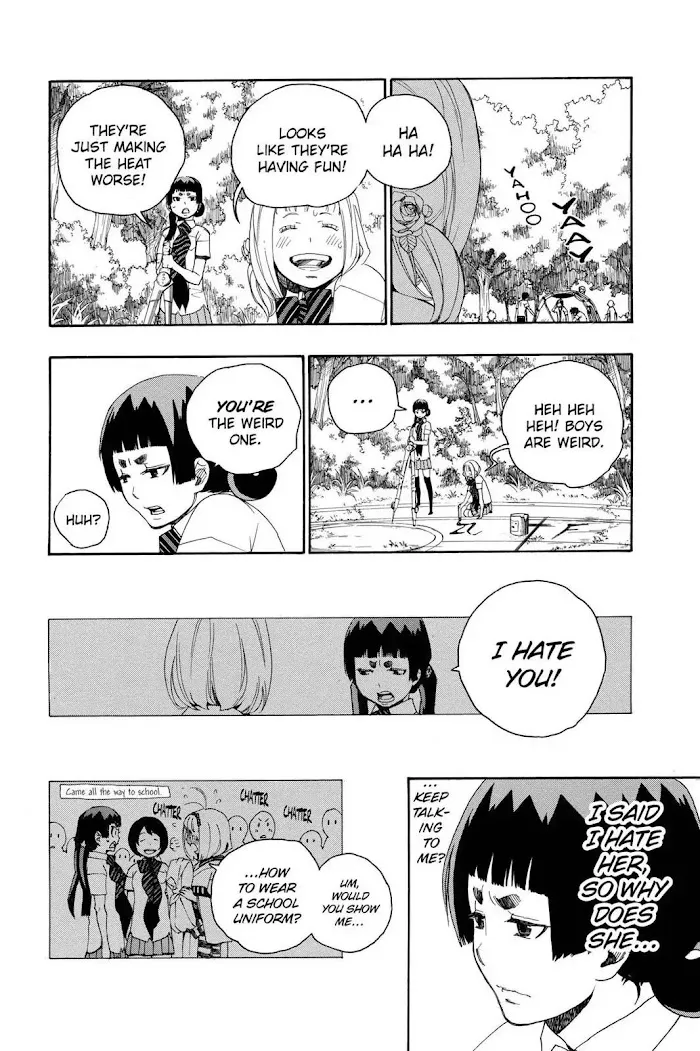 Read Blue Exorcist Manga Online