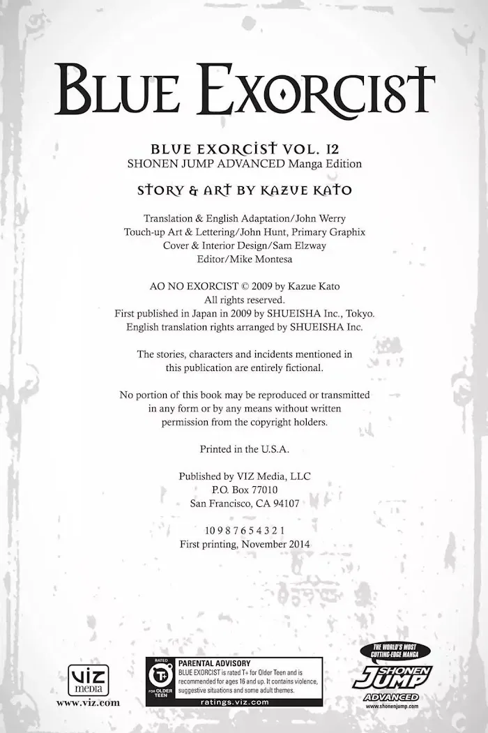 Read Blue Exorcist Manga Online