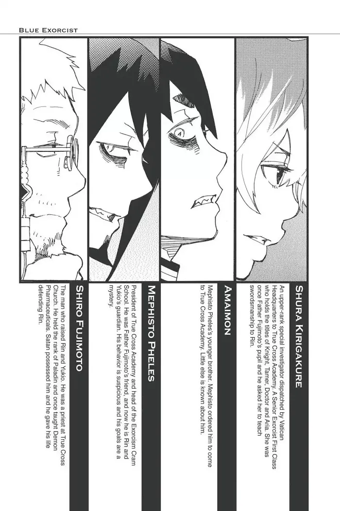 Read Blue Exorcist Manga Online