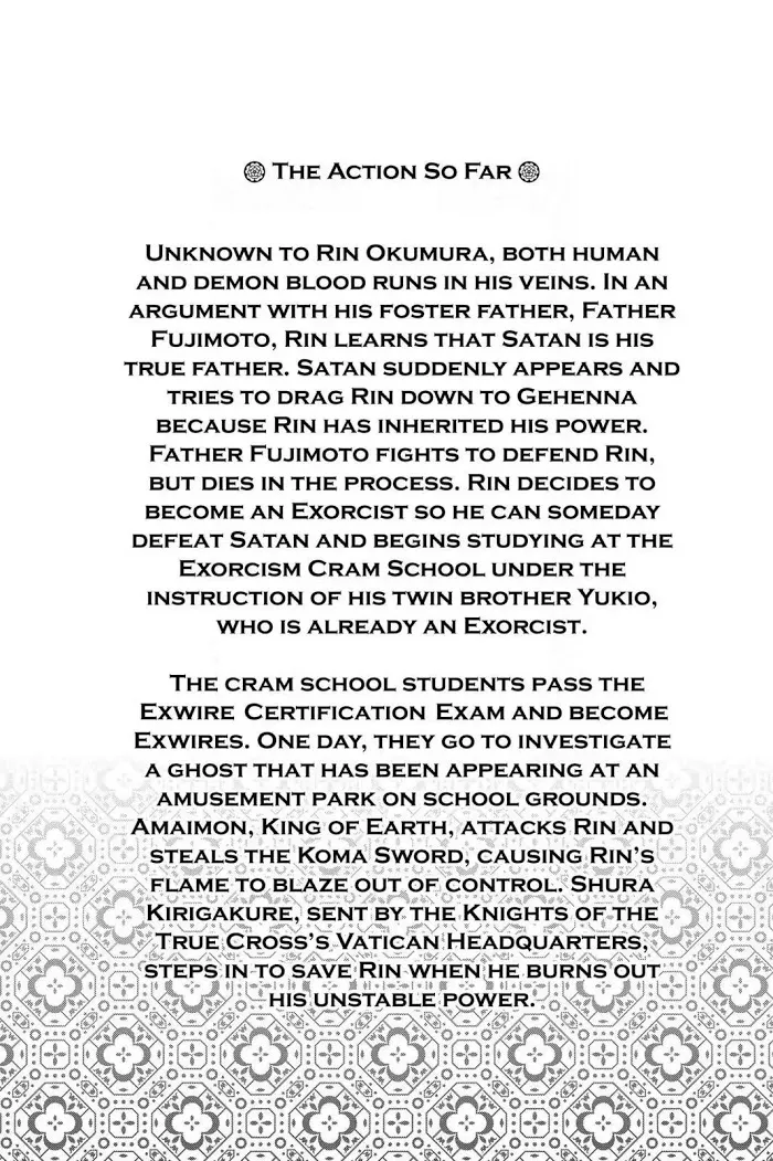 Read Blue Exorcist Manga Online