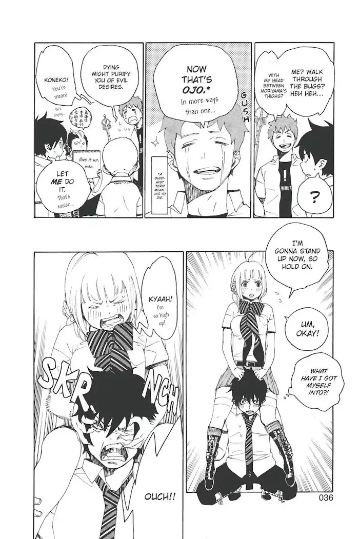 Read Blue Exorcist Manga Online