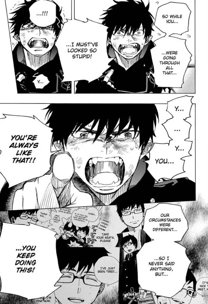 Read Blue Exorcist Manga Online