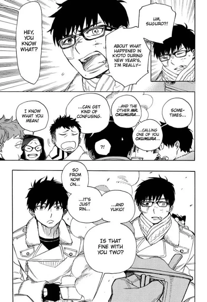 Read Blue Exorcist Manga Online
