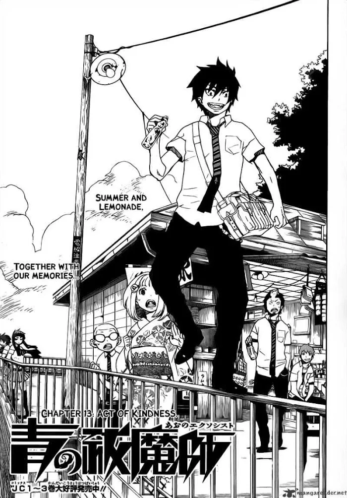 Read Blue Exorcist Manga Online