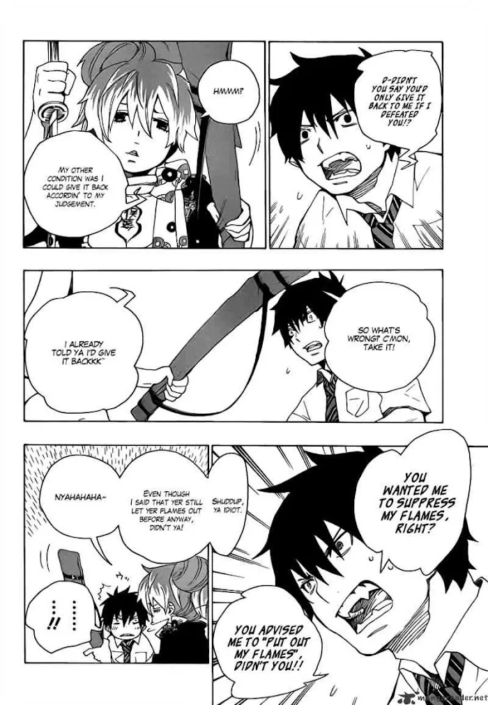 Read Blue Exorcist Manga Online