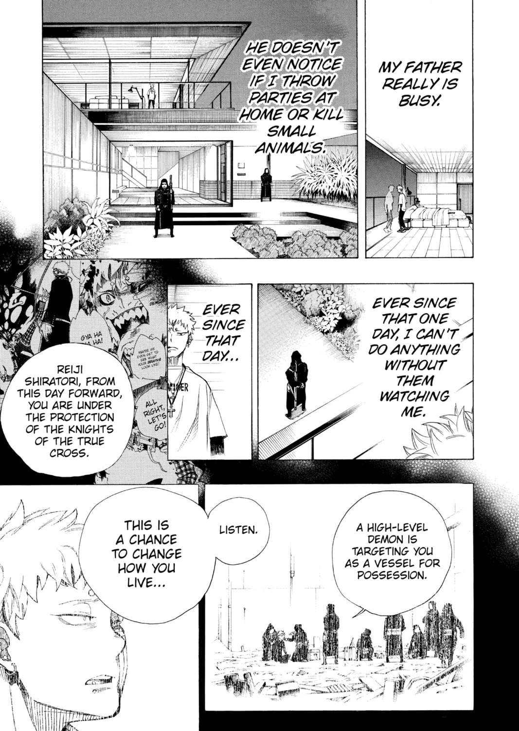 Read Blue Exorcist Manga Online