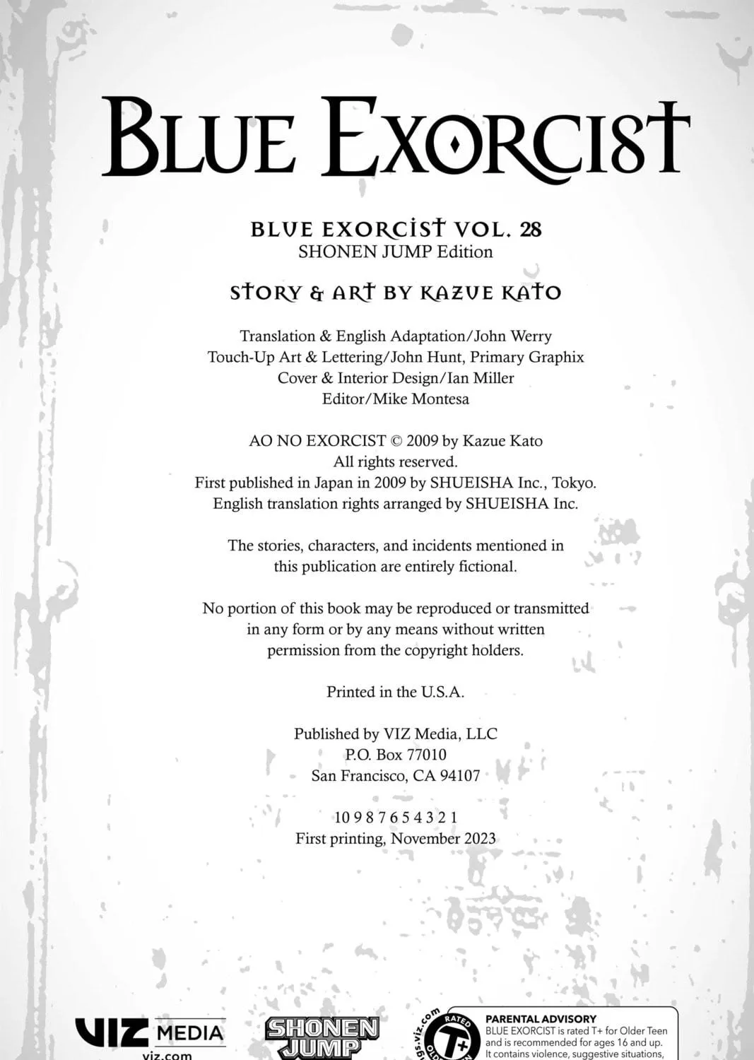 Read Blue Exorcist Manga Online