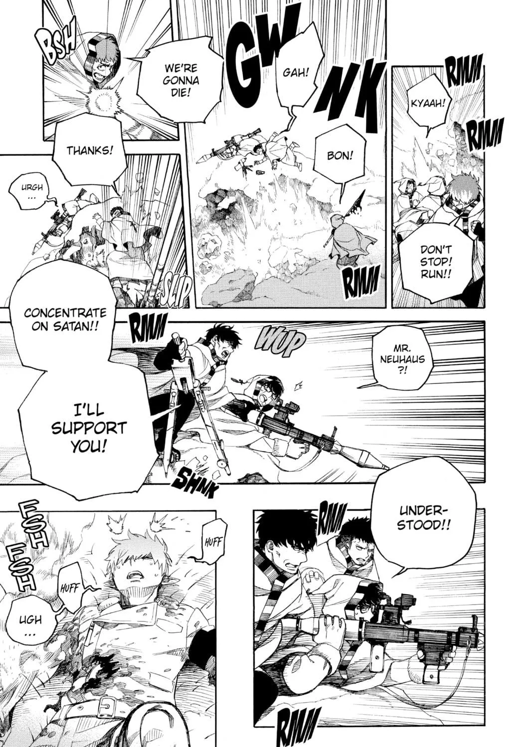 Read Blue Exorcist Manga Online